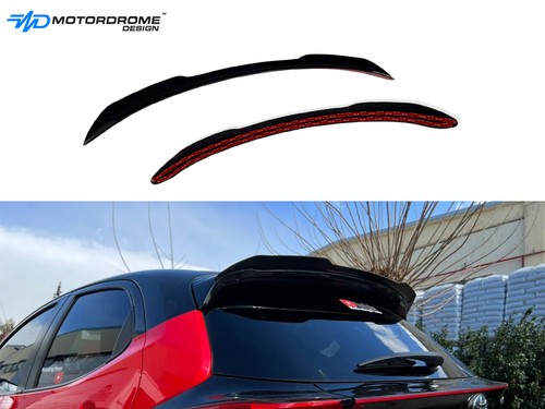 Roof spoiler cap extension for - spoiler,