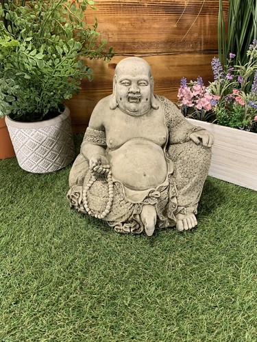 Stone garden laughing - stone,