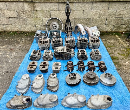 Honda cb72 used parts - job, lot