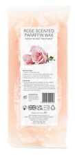 Rio Paraffin Wax Block for Wax Bath  - Rose Fragrance  450G