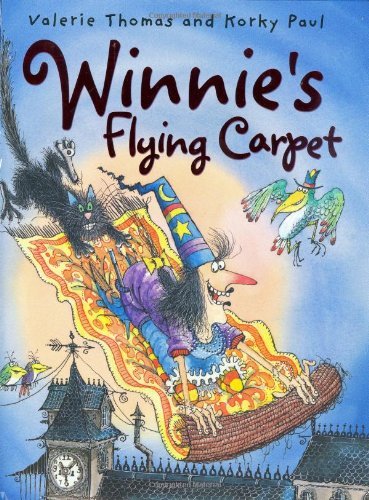 Winnie flying carpet - flying, (winnie