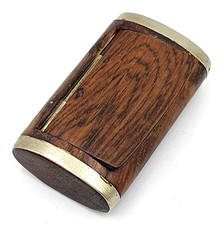 Antique Edwardian wooden snuff