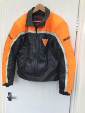 Dainese leather motorcycle