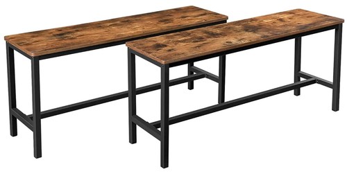 Industrial dining bench - bench, 2