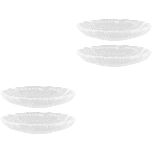 4pcs transparent glass cup - 4pcs,