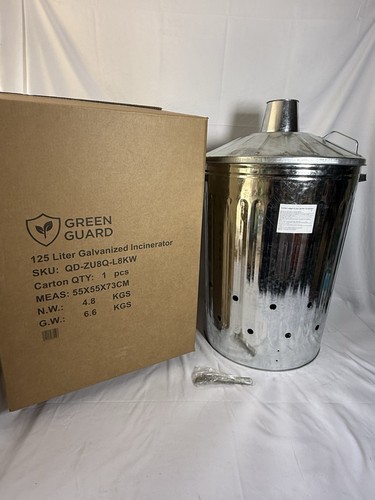 Green guard 125l galvanized - 125l,
