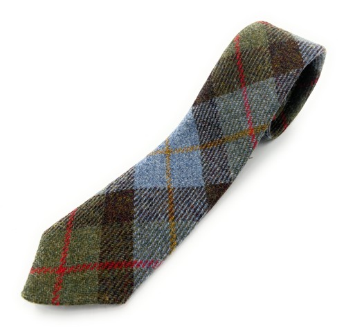 Mens harris tweed necktie - harris,