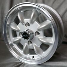 13 Inch Wheels Minilite 5.5x13" 4x114.3 ET25 76.1 Silver Datsun 120 140 160 180