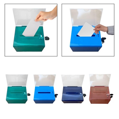 Acrylic donation box - acrylic,