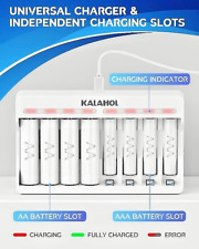 8 Slot Fast Battery Charger /