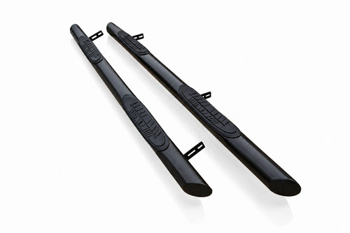 Black stainless side bars - stainless,