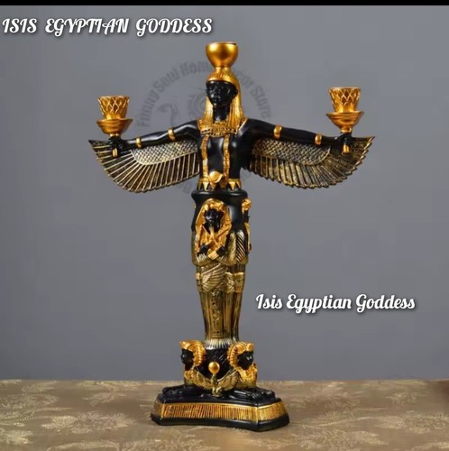 Egyptian goddess isis candle - goddess,