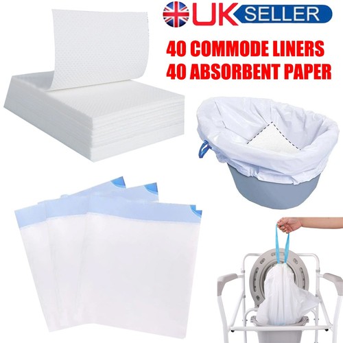 Pack commode liners with - 80,