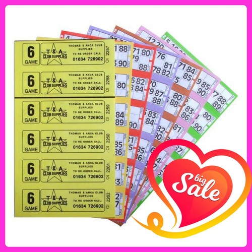 Bingo tickets - tickets,