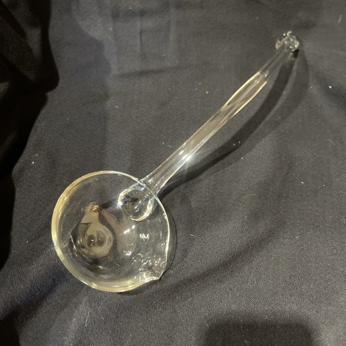 Vintage hand blown clear glass - vintage,