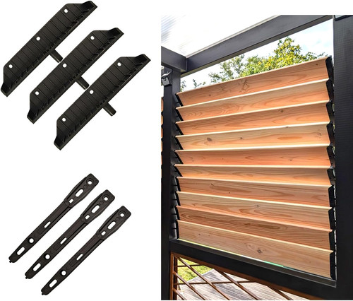 Louver bracket kit deck - louver,