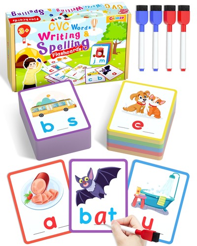 Cvc word writing spelling - cvc,