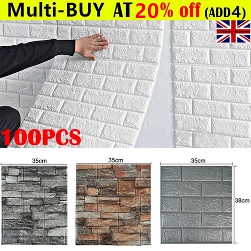 100x 35x38cm tile - 35x38cm, 3d