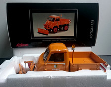 Schuco Edition 1:18 Mercedes Benz Unimog 401 Westfalia Frog Eye Snow Plough