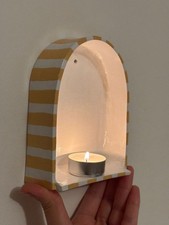 Wall candle holder - holder, drying