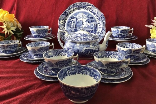 Tea set spode italian 8 - spode,