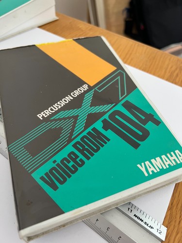 Yamaha dx7 vrc 104 voice - voice, rom