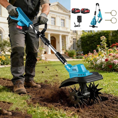 Battery cordless tiller - 2,