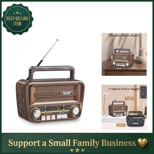Classic retro shortwave radio - classic,