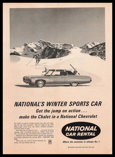 1968 national car rental - national, make