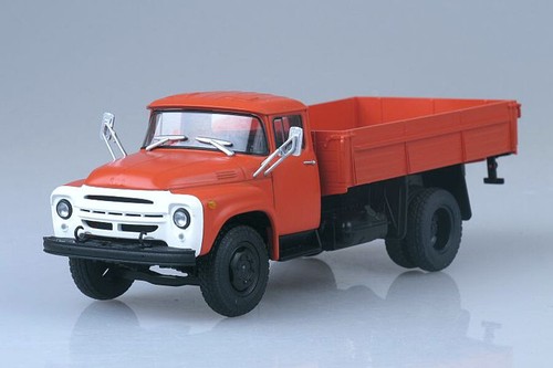 Zil 130 red truck - zil-130, 1/43