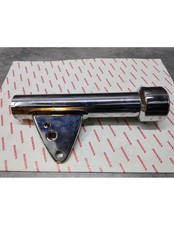 Chrome headlight hanger left