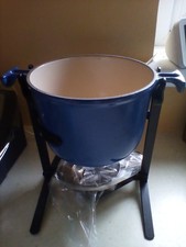 Le Creuset Fondue Pot Blue
