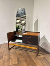Mid-Century G Plan Teak & Black Painted Dressing Table