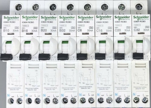 Schneider acti ic60h rcbo - 9,