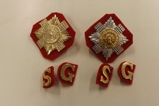 6 MILITARY BADGES THE SCOTS