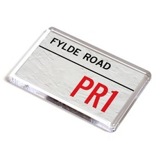 FRIDGE MAGNET - Fylde Road PR1