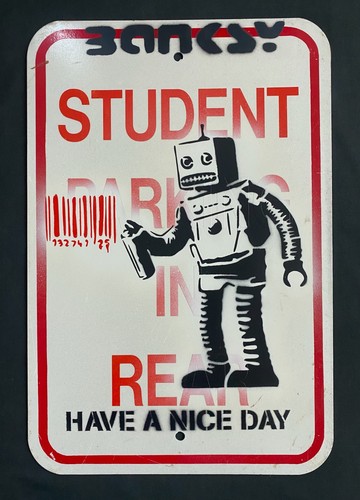 Very vintage rare - rare, banksy