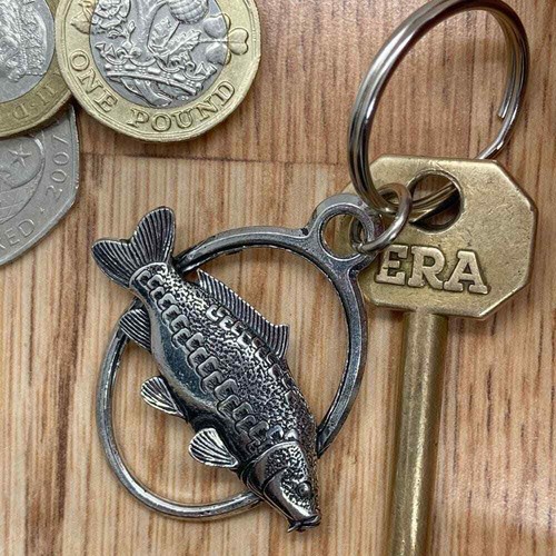 Mirror carp oval silver - mirror,