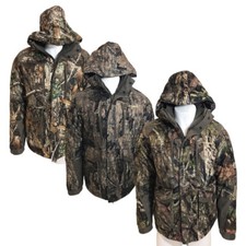 Mens REALTREE Camouflage Heavy Padded Waterproof Hunting Jacket Coat Shooting 
