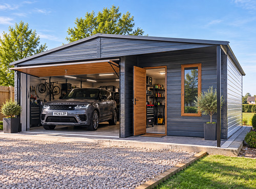 Metal garage 6m - 20, (6m