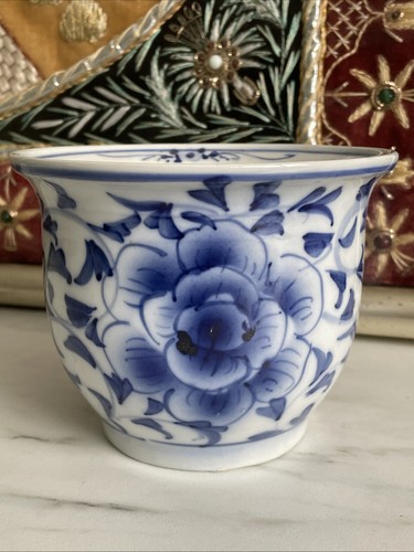 Vintage chinese flow blue - chinese,