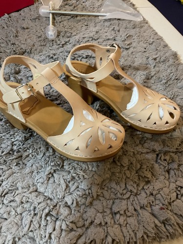 Swedish hasbeens lacy - lacy, sandal
