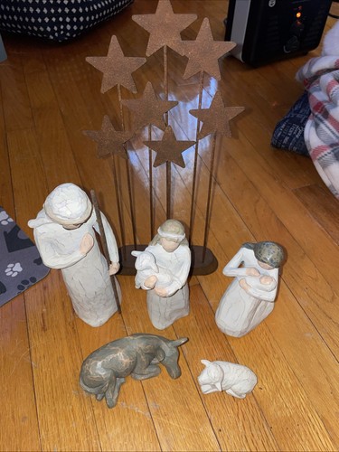 Large lot willow tree - willow, nativity