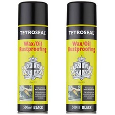 Tetroseal Wax Oil Black Car