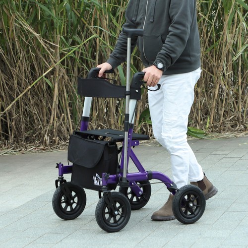 Rollator walker with - walker, seat