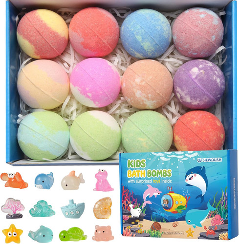 12pcs bath bombs gift - bombs, set
