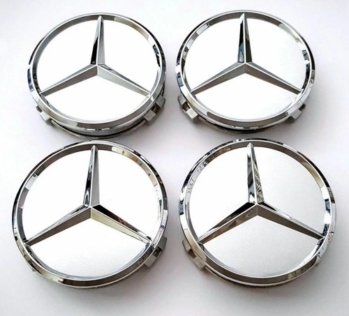 Mercedes silver alloy wheel - 4x,