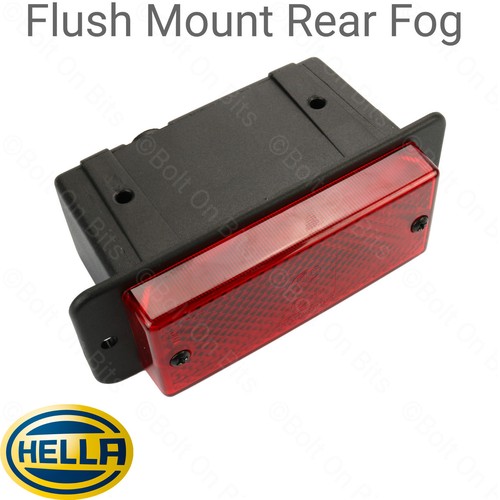 Hella flush rear bumper - bumper, fog