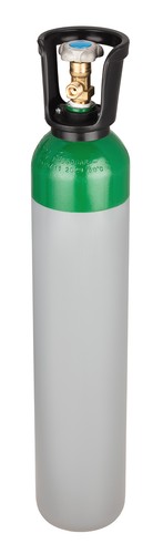 Argon gas bottle full cylinder - argon,