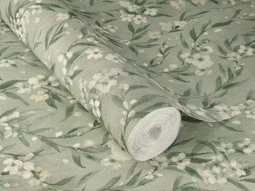 Rasch non woven - non-woven, blossom